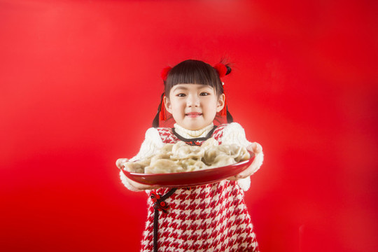 過(guò)節(jié)吃餃子