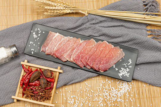 冷鮮豬肉片