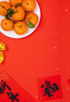 新年春節(jié)零食堅果攝影圖