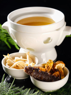 極品松茸海參