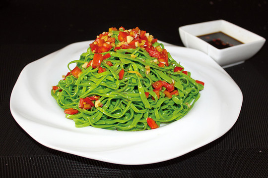 菜汁面