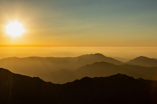 臺(tái)州括蒼山