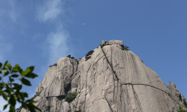 黃山奇峰怪石