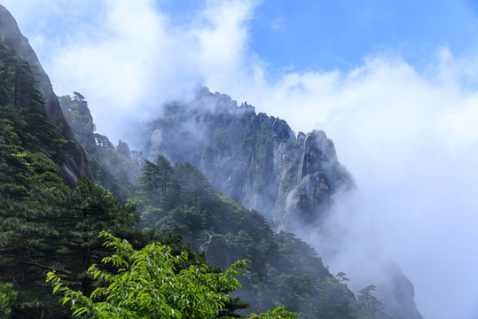 黃山云海奇峰