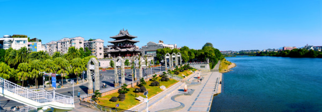 桂林逍遙樓全景