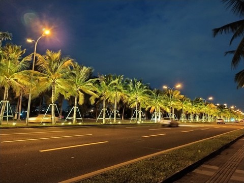 濱海大道夜景