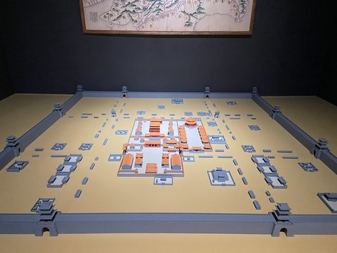 盛京城模型