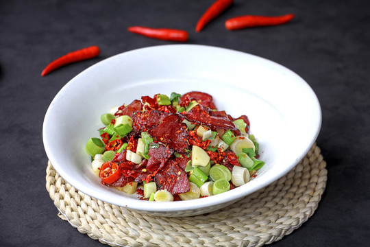 風吹干牛肉