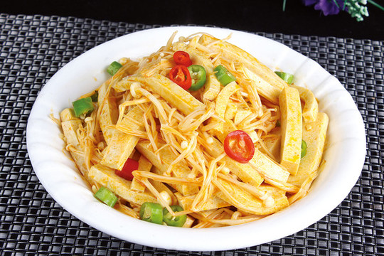 金針菇千層豆腐