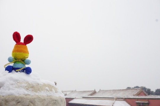 雪的故宮