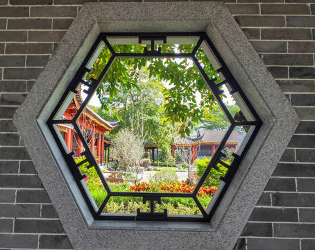 古建筑窗