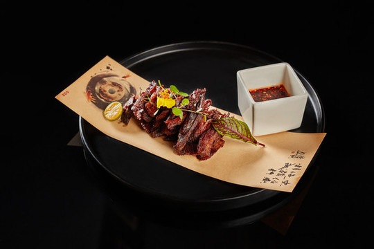 脆皮手撕牛肉