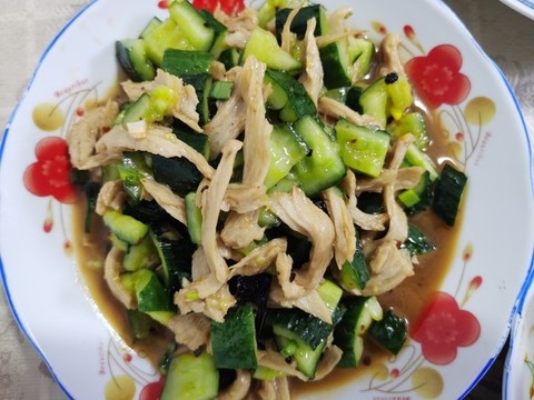 涼拌黃瓜面筋