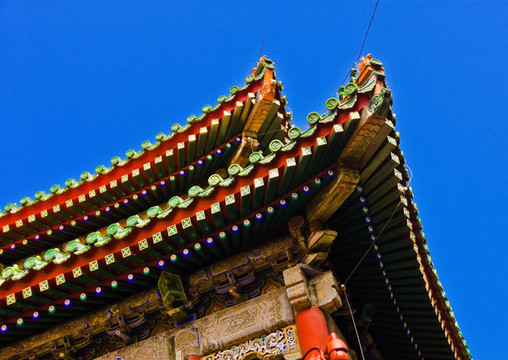沈陽故宮屋檐
