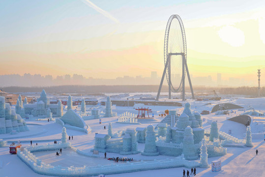 哈爾濱冰雪大世界冰雕雪雕