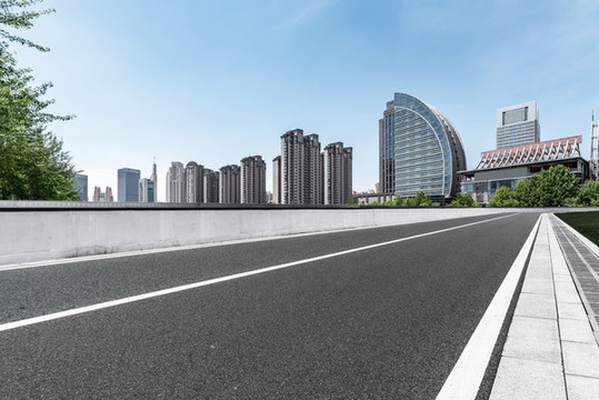城市道路和城市風(fēng)光