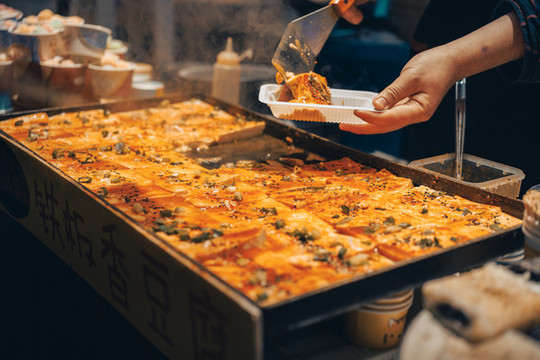 鐵板豆腐