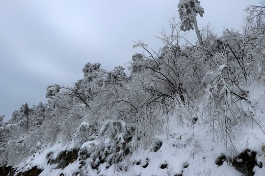 四明山雪景