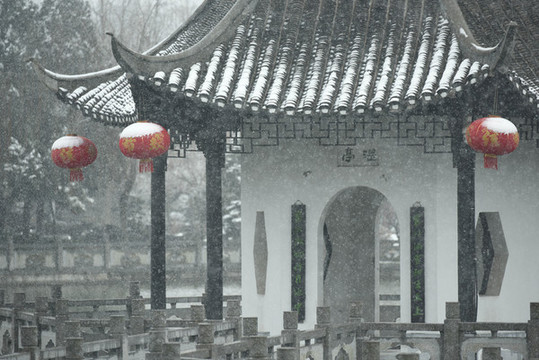 江蘇淮安古典園林清晏園