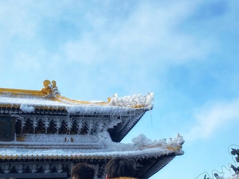 武當(dāng)山雪景