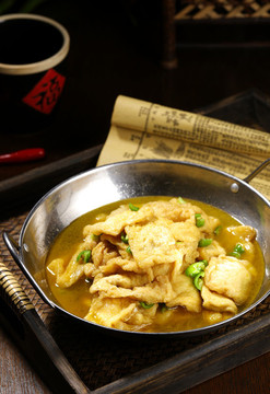 干鍋油豆腐