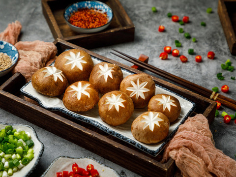 麻辣燙食材蘑菇