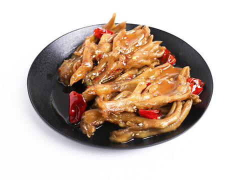 麻辣鴨掌