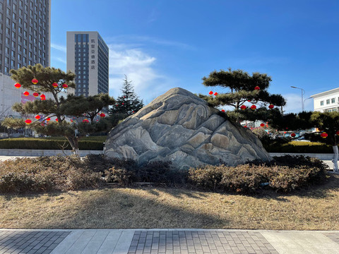 假山石雕塑