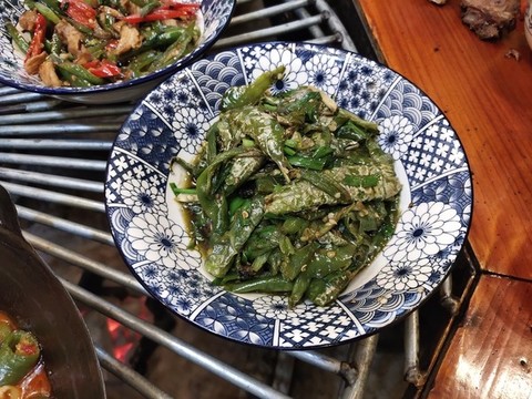 煎青椒