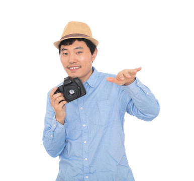 年輕的時(shí)尚攝影師