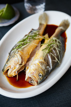 清蒸黃花魚