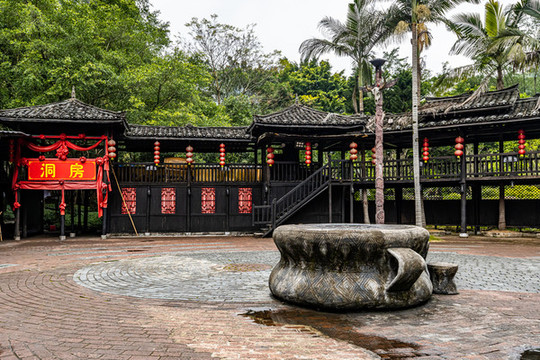 廣西桂林陽朔天籟蝴蝶泉景區(qū)