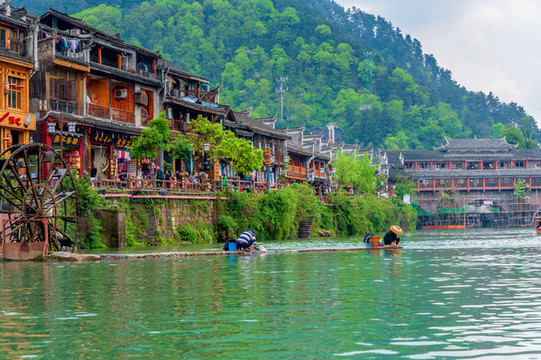 中國湖南湘西鳳凰古城