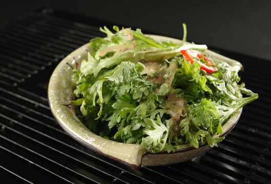 涼拌黃帝菜