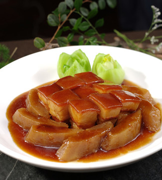 柚皮東坡肉