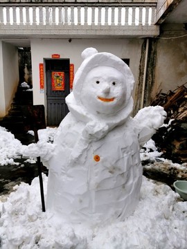 堆雪人