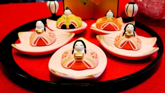 精致可愛(ài)日本娃娃玩偶擺件