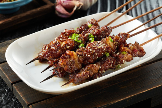 碳烤牛腩串