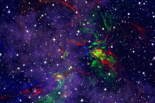 星空婚禮舞臺背景