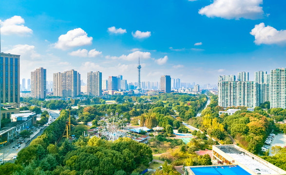 常州市新天地電視塔城市風(fēng)光