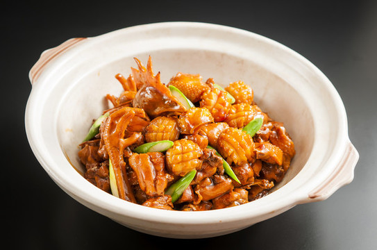鮑魚(yú)燜雞