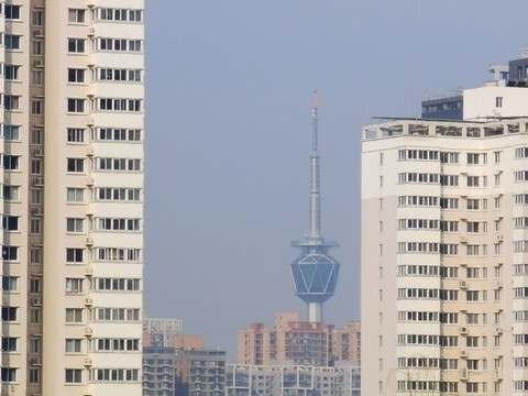 陜西電視臺城市建筑風(fēng)光