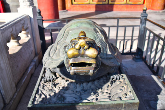 北京故宮神龜