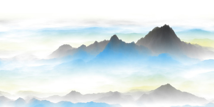 新中式山水畫