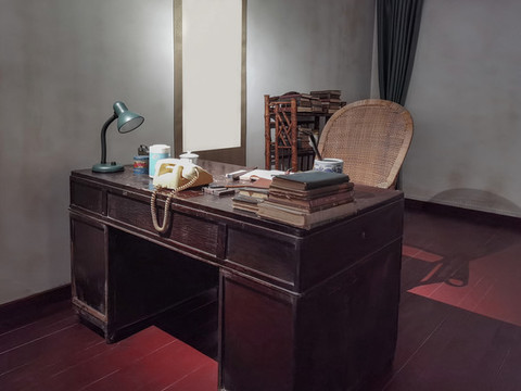 老上海辦公室場景