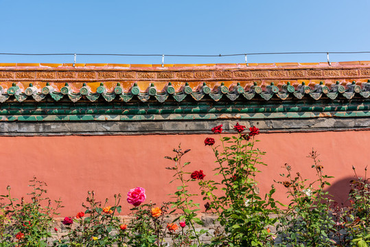 中國沈陽故宮的御花園
