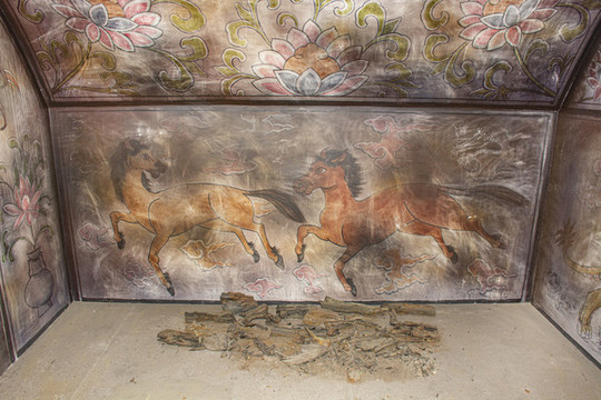古代墓地壁畫(huà)