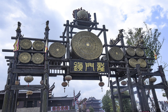 苗寨寨門