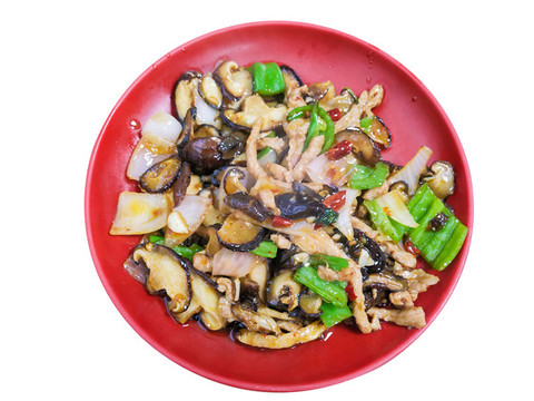 香菇肉絲