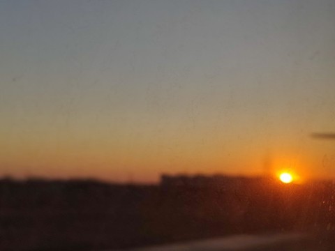 夕陽西下